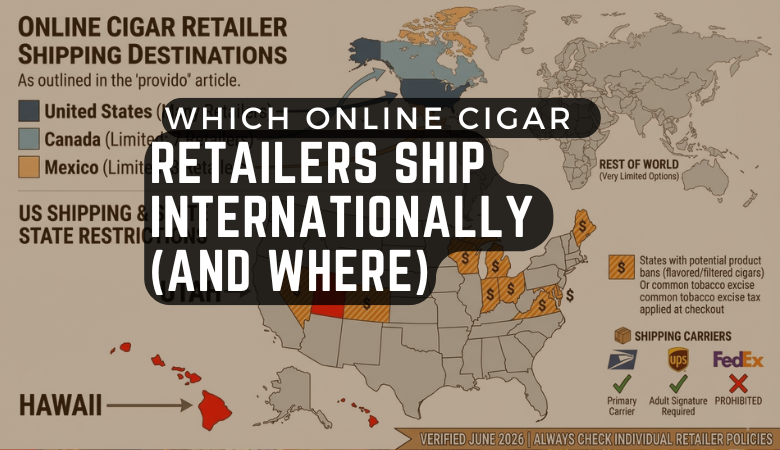 Which Online Cigar Retailers Ship Internationally (and Where)