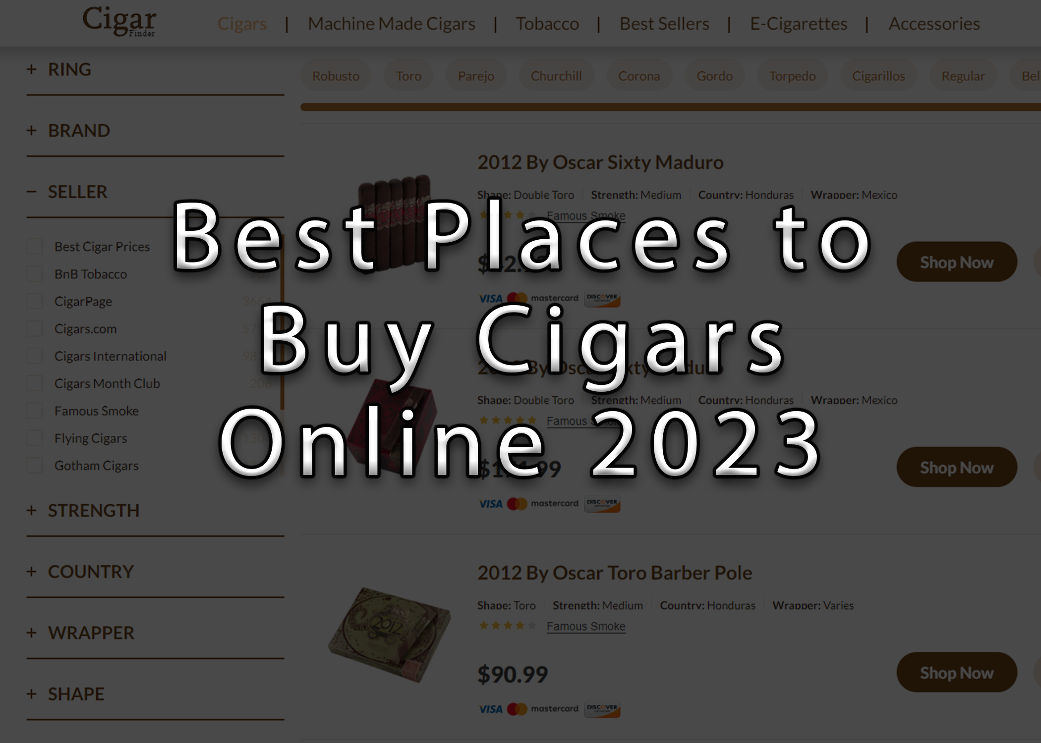 Best Places to Buy Cigars Online 2023