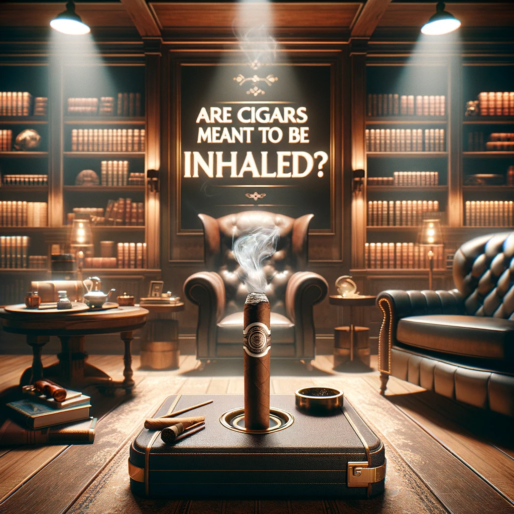 Are Cigars Meant to be Inhaled?