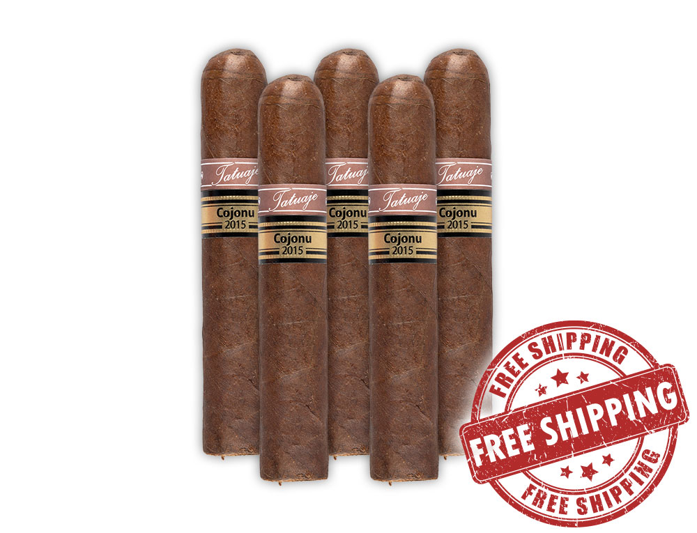 Tatuaje Cojonu 2015 Broadleaf 5-Pack $19.95 + FREE Shipping $65 retail price