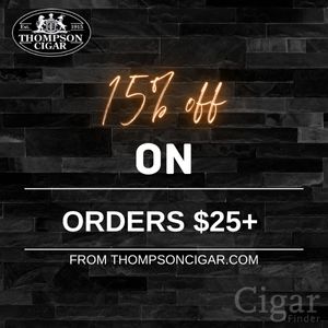 Thompson Cigars - 15% Off $25+ With Code: