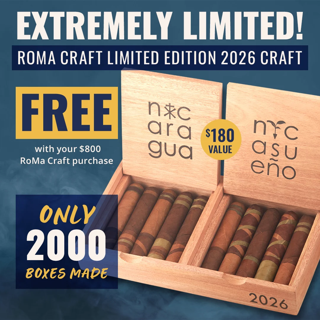 Hyper-Limited. Hyper-Rare: Spend $800 on RoMa Craft products get the RoMa Craft 2026 CRAFT 10ct sampler box FREE!
