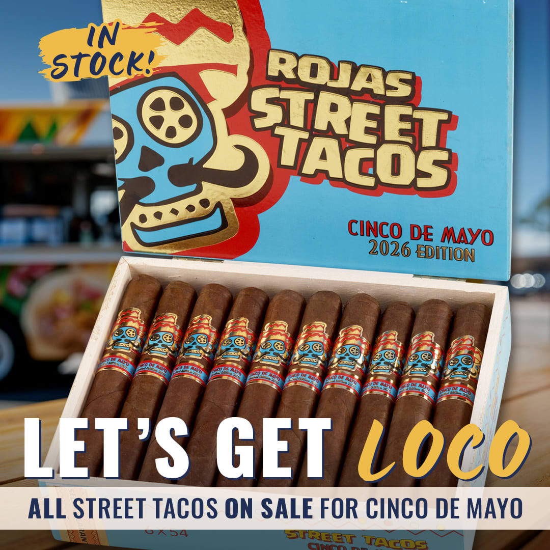 Pick up some Rojas for a Sizzling Cinco Celebration for Your Humidor - Shop now at Famous Cigars!