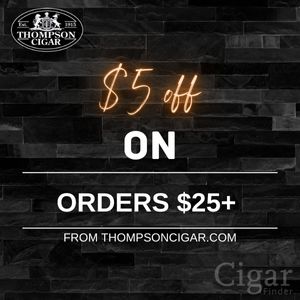 Thompsoncigar.com - $5 Off $25+